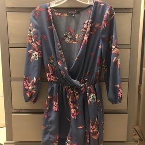 Floral Shorts romper